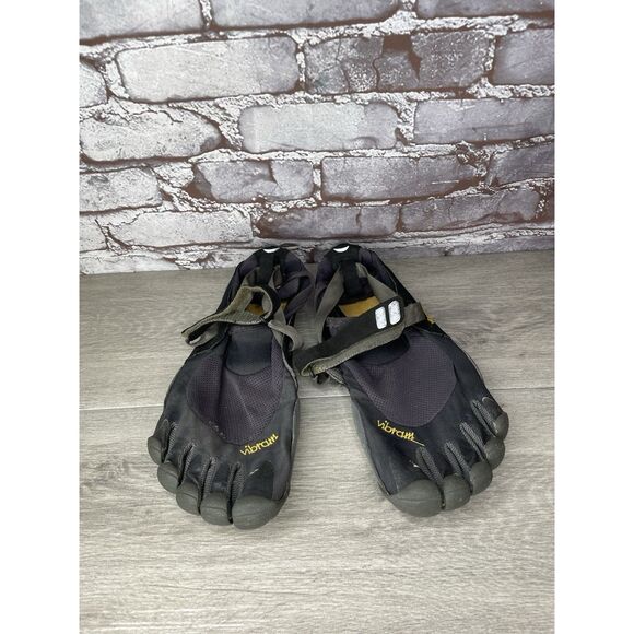 Vibram FiveFingers Black Synthetic Barefoot Running Shoes Men’s Sz 46EU/12.5M US main image 13